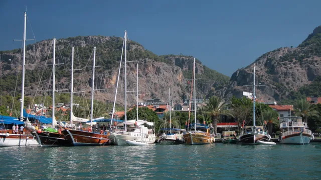 Göcek harbour near Dalaman